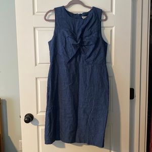 J Crew Twist Front Sheath Dress
